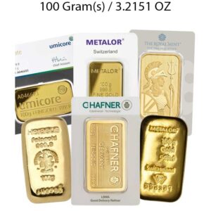 100g Gold Bars Best Value (Brand New) - Image 1