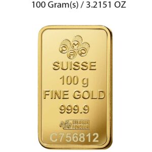PAMP Suisse Lady Fortuna 100g Gold Bar - Image 3