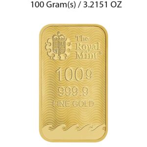The Royal Mint 100g Gold Bar - Image 2