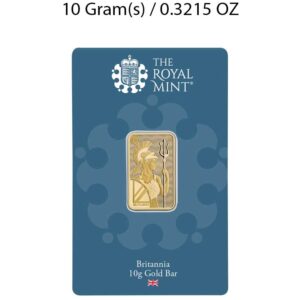 The Royal Mint 10g Gold Bar - Image 1