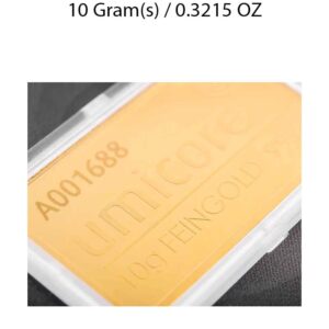 Umicore 10g Gold Bar - Image 3