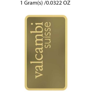 Valcambi 1g Gold Bar - Image 3