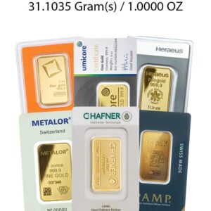 1oz Gold Bars Best Value (Brand New) - Image 1