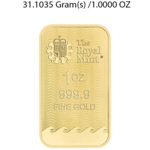 The Royal Mint 1Oz Gold Bar - Image 2
