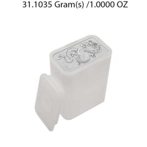 Perth Mint 1oz Lunar Dragon Silver Bar - Image 2