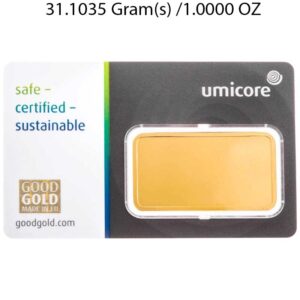 Umicore 1Oz Gold Bar - Image 2