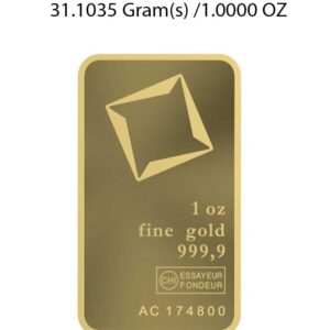 Valcambi 1Oz Gold Bar - Image 2