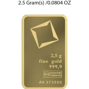 Valcambi 2.5g Gold Bar - Image 2