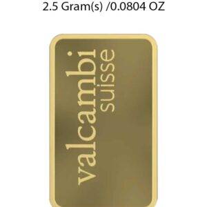 Valcambi 2.5g Gold Bar - Image 3
