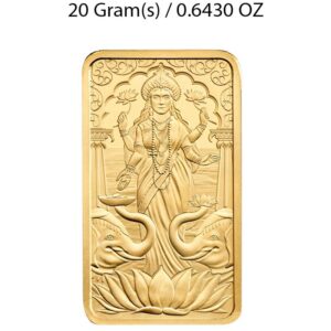 20g Lakshmi Gold Bar - Image 2