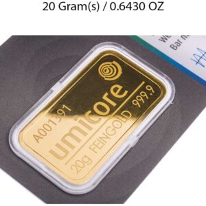 Umicore 20g Gold Bar - Image 2