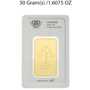 50g Gold Bar Metalor - Image 2
