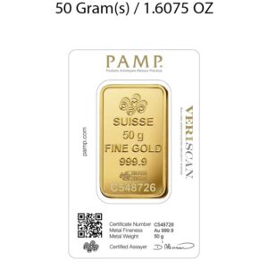 PAMP Suisse Lady Fortuna 50g Gold Bar - Image 3