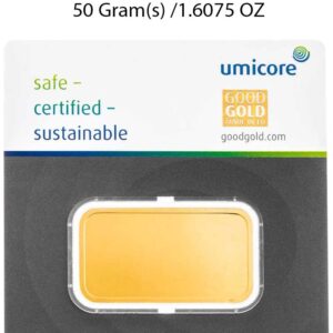 Umicore 50g Gold Bar - Image 2