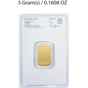 Heraeus 5g Gold Bar - Image 2
