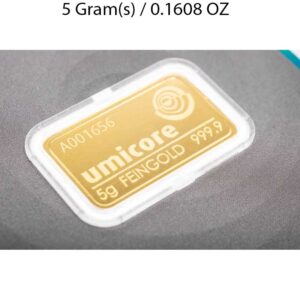 Umicore 5g Gold Bar - Image 2