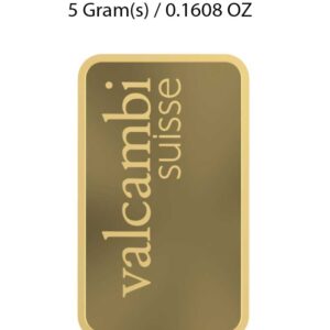 Valcambi 5g Gold Bar - Image 3