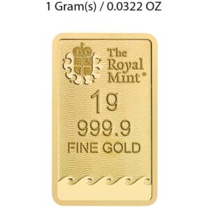 NEW 1g Gold Britannia Minted Bar - Image 2