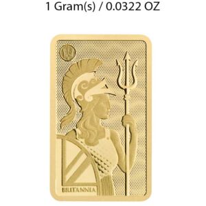 NEW 1g Gold Britannia Minted Bar - Image 3