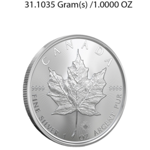 2026 Silver Maple Leaf Coin 1oz - Image 1